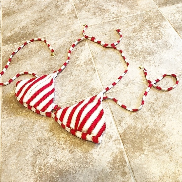 🆕 Sexy starfish striped padded triangle bi… - Picture 5 of 14